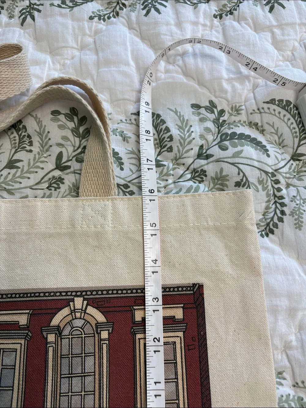 Bridgerton Inspired Canvas Tote Bag From The Seasonal Pages‎